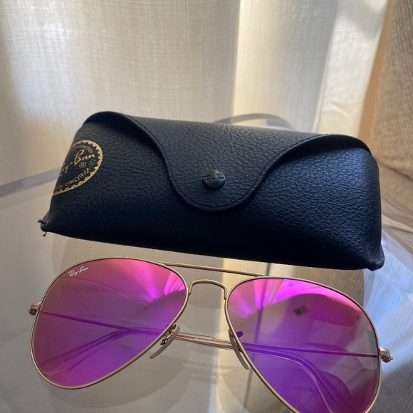 Fuchsia Ray-Ban sunglasses main image 4